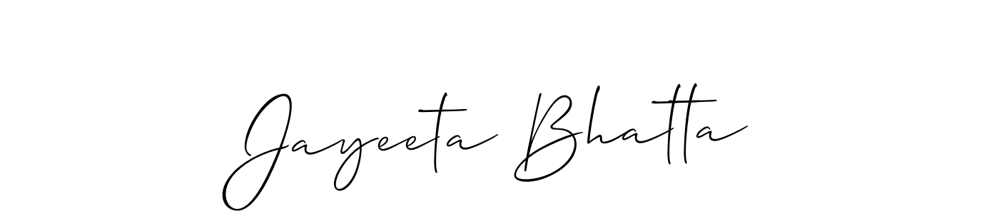 Once you've used our free online signature maker to create your best signature Allison_Script style, it's time to enjoy all of the benefits that Jayeeta Bhatta name signing documents. Jayeeta Bhatta signature style 2 images and pictures png