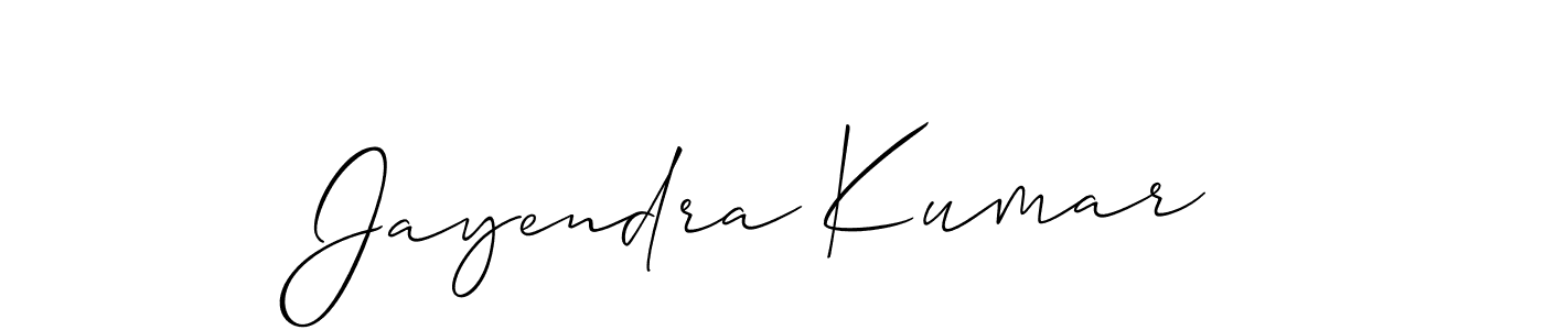 You should practise on your own different ways (Allison_Script) to write your name (Jayendra Kumar) in signature. don't let someone else do it for you. Jayendra Kumar signature style 2 images and pictures png