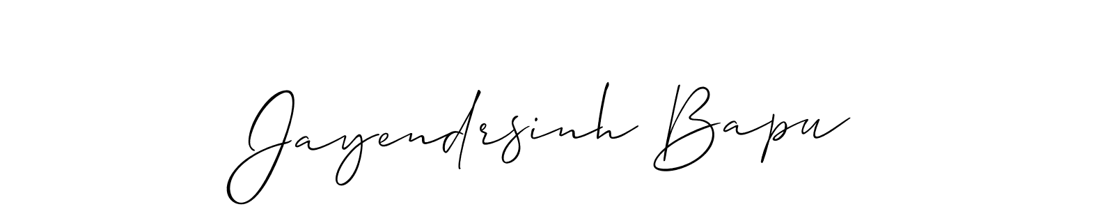 Make a short Jayendrsinh Bapu signature style. Manage your documents anywhere anytime using Allison_Script. Create and add eSignatures, submit forms, share and send files easily. Jayendrsinh Bapu signature style 2 images and pictures png