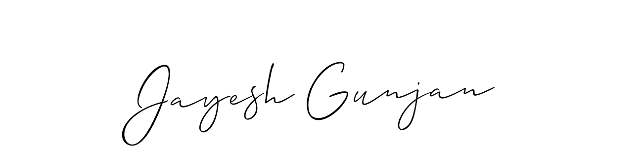 Similarly Allison_Script is the best handwritten signature design. Signature creator online .You can use it as an online autograph creator for name Jayesh Gunjan. Jayesh Gunjan signature style 2 images and pictures png