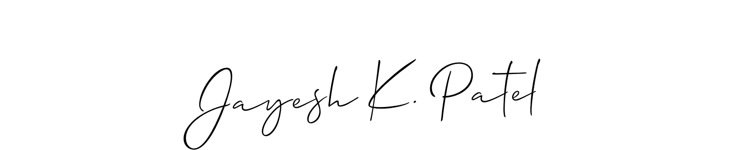 How to Draw Jayesh K. Patel signature style? Allison_Script is a latest design signature styles for name Jayesh K. Patel. Jayesh K. Patel signature style 2 images and pictures png