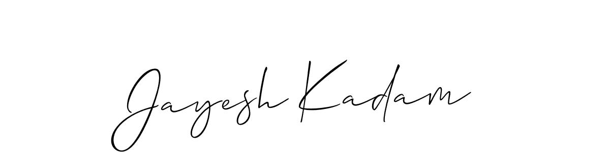 Check out images of Autograph of Jayesh Kadam name. Actor Jayesh Kadam Signature Style. Allison_Script is a professional sign style online. Jayesh Kadam signature style 2 images and pictures png