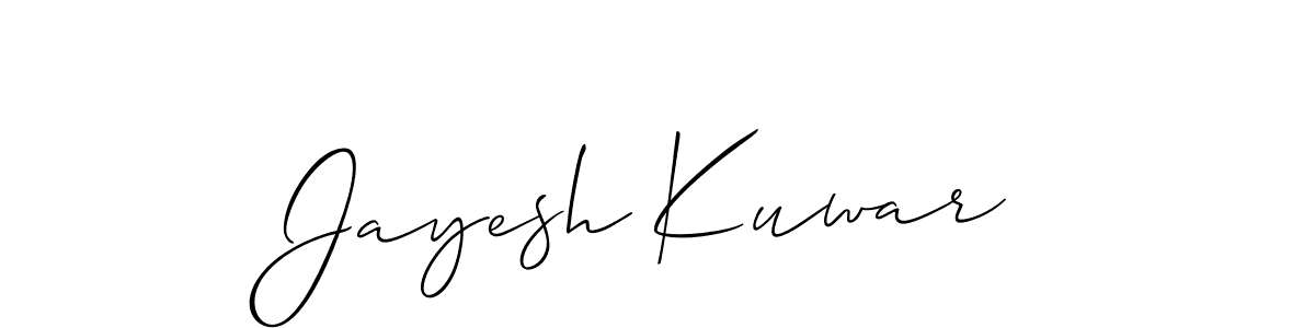 You can use this online signature creator to create a handwritten signature for the name Jayesh Kuwar. This is the best online autograph maker. Jayesh Kuwar signature style 2 images and pictures png
