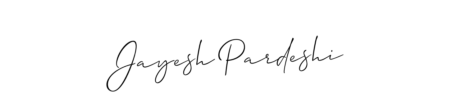 Once you've used our free online signature maker to create your best signature Allison_Script style, it's time to enjoy all of the benefits that Jayesh Pardeshi name signing documents. Jayesh Pardeshi signature style 2 images and pictures png