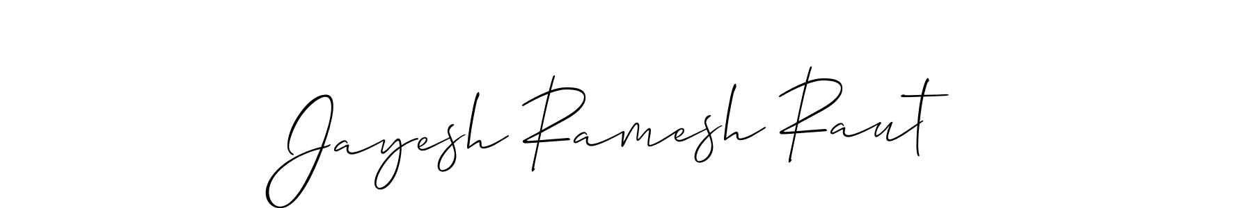 You can use this online signature creator to create a handwritten signature for the name Jayesh Ramesh Raut. This is the best online autograph maker. Jayesh Ramesh Raut signature style 2 images and pictures png