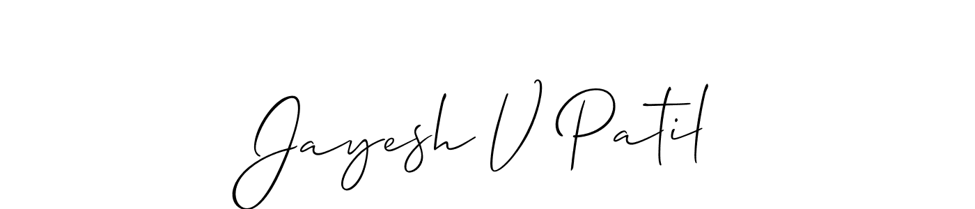 How to Draw Jayesh V Patil signature style? Allison_Script is a latest design signature styles for name Jayesh V Patil. Jayesh V Patil signature style 2 images and pictures png