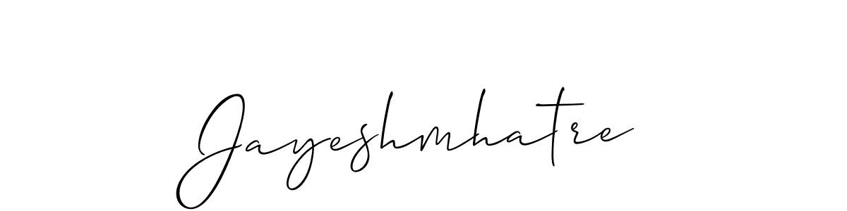 How to Draw Jayeshmhatre signature style? Allison_Script is a latest design signature styles for name Jayeshmhatre. Jayeshmhatre signature style 2 images and pictures png