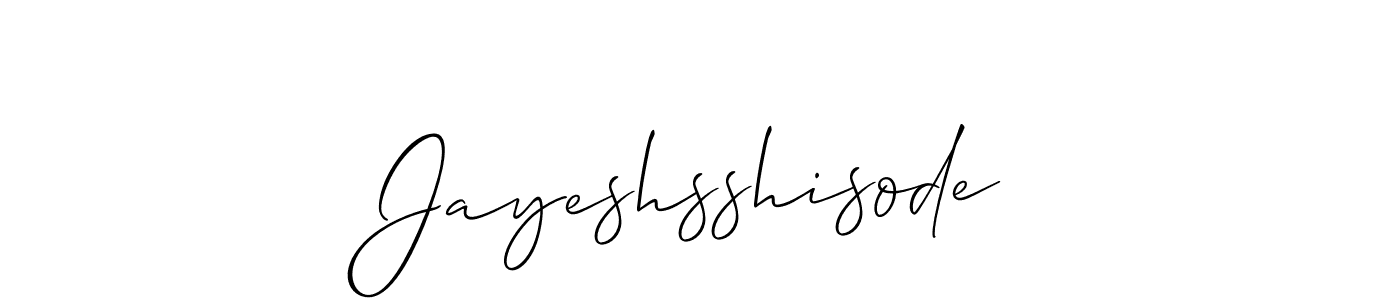 Make a beautiful signature design for name Jayeshsshisode. With this signature (Allison_Script) style, you can create a handwritten signature for free. Jayeshsshisode signature style 2 images and pictures png