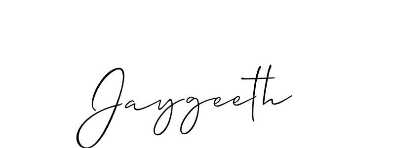 The best way (Allison_Script) to make a short signature is to pick only two or three words in your name. The name Jaygeeth include a total of six letters. For converting this name. Jaygeeth signature style 2 images and pictures png