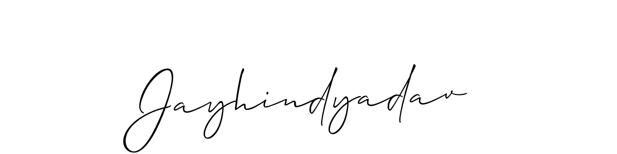 You can use this online signature creator to create a handwritten signature for the name Jayhindyadav. This is the best online autograph maker. Jayhindyadav signature style 2 images and pictures png