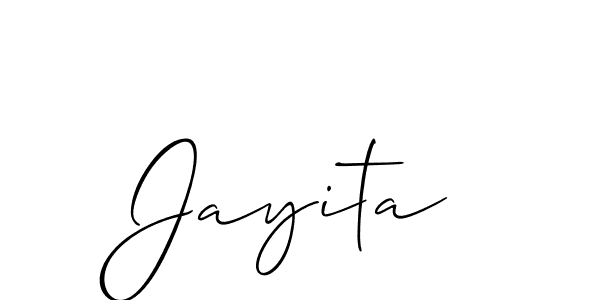 How to Draw Jayita signature style? Allison_Script is a latest design signature styles for name Jayita. Jayita signature style 2 images and pictures png
