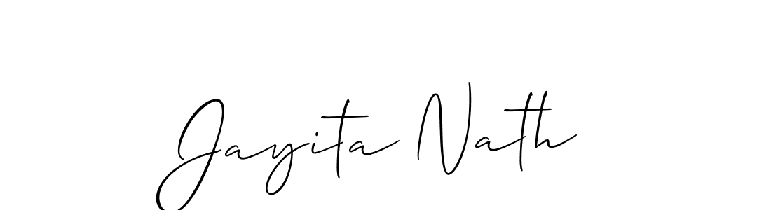 Make a short Jayita Nath signature style. Manage your documents anywhere anytime using Allison_Script. Create and add eSignatures, submit forms, share and send files easily. Jayita Nath signature style 2 images and pictures png