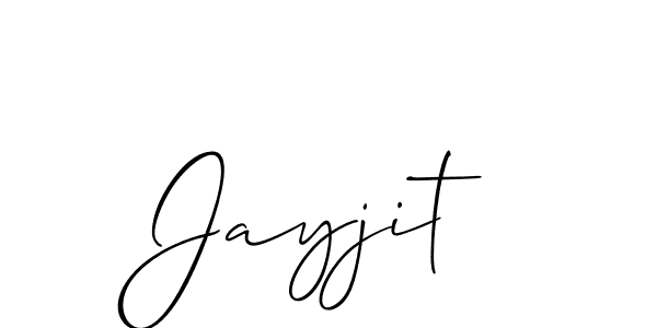 It looks lik you need a new signature style for name Jayjit. Design unique handwritten (Allison_Script) signature with our free signature maker in just a few clicks. Jayjit signature style 2 images and pictures png