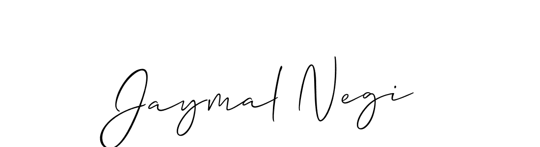 This is the best signature style for the Jaymal Negi name. Also you like these signature font (Allison_Script). Mix name signature. Jaymal Negi signature style 2 images and pictures png