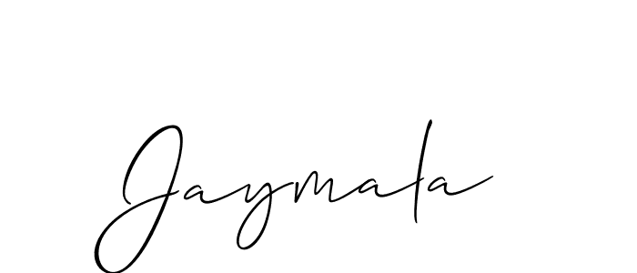 Also You can easily find your signature by using the search form. We will create Jaymala name handwritten signature images for you free of cost using Allison_Script sign style. Jaymala signature style 2 images and pictures png