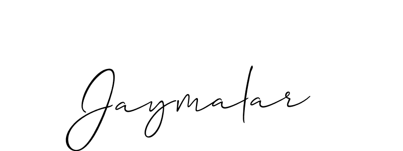 Design your own signature with our free online signature maker. With this signature software, you can create a handwritten (Allison_Script) signature for name Jaymalar. Jaymalar signature style 2 images and pictures png