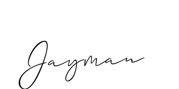 Also we have Jayman name is the best signature style. Create professional handwritten signature collection using Allison_Script autograph style. Jayman signature style 2 images and pictures png