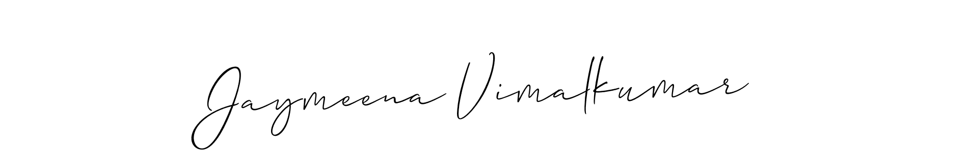 Best and Professional Signature Style for Jaymeena Vimalkumar. Allison_Script Best Signature Style Collection. Jaymeena Vimalkumar signature style 2 images and pictures png