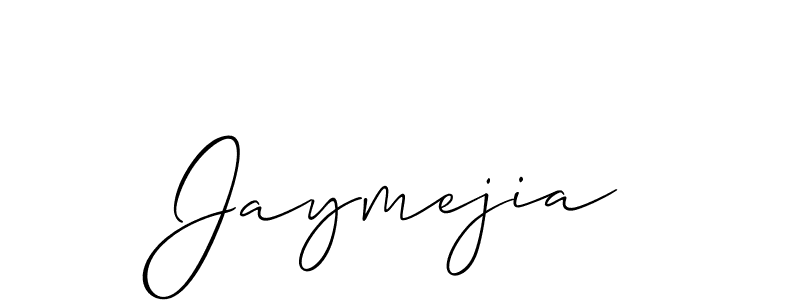 Allison_Script is a professional signature style that is perfect for those who want to add a touch of class to their signature. It is also a great choice for those who want to make their signature more unique. Get Jaymejia name to fancy signature for free. Jaymejia signature style 2 images and pictures png