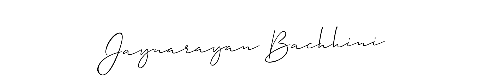 Best and Professional Signature Style for Jaynarayan Bachhini. Allison_Script Best Signature Style Collection. Jaynarayan Bachhini signature style 2 images and pictures png