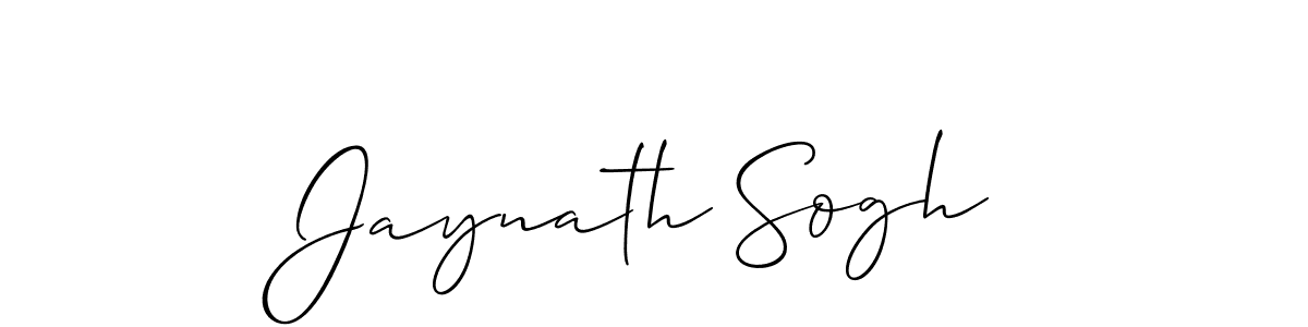 How to Draw Jaynath Sogh signature style? Allison_Script is a latest design signature styles for name Jaynath Sogh. Jaynath Sogh signature style 2 images and pictures png