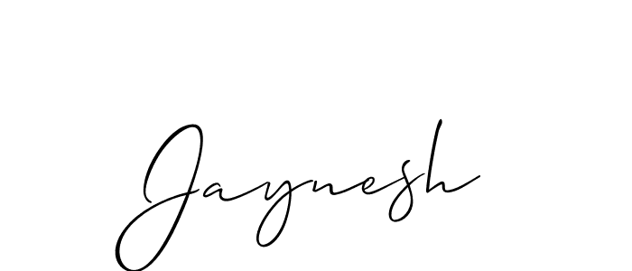 Also we have Jaynesh name is the best signature style. Create professional handwritten signature collection using Allison_Script autograph style. Jaynesh signature style 2 images and pictures png