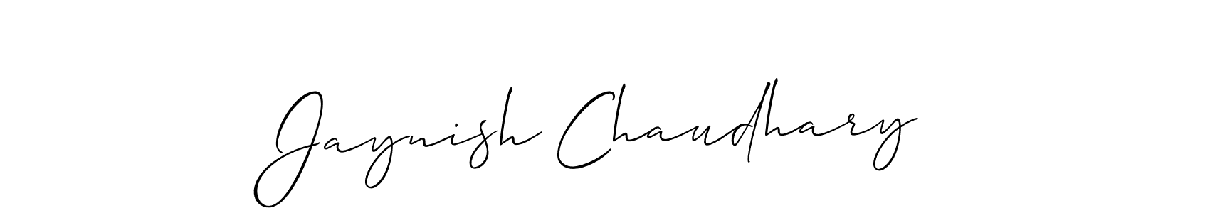 Make a beautiful signature design for name Jaynish Chaudhary. Use this online signature maker to create a handwritten signature for free. Jaynish Chaudhary signature style 2 images and pictures png