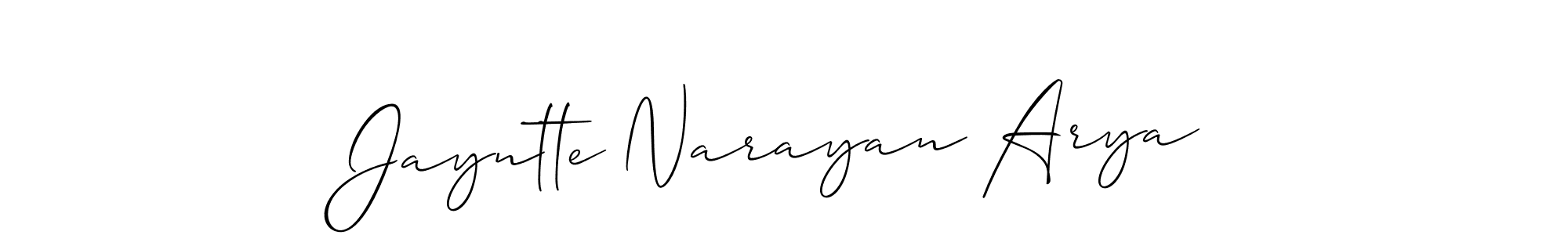 See photos of Jayntte Narayan Arya official signature by Spectra . Check more albums & portfolios. Read reviews & check more about Allison_Script font. Jayntte Narayan Arya signature style 2 images and pictures png