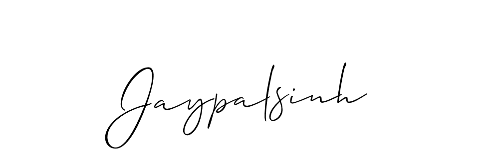 How to Draw Jaypalsinh signature style? Allison_Script is a latest design signature styles for name Jaypalsinh. Jaypalsinh signature style 2 images and pictures png