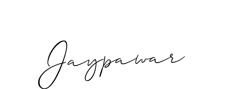 Also we have Jaypawar name is the best signature style. Create professional handwritten signature collection using Allison_Script autograph style. Jaypawar signature style 2 images and pictures png