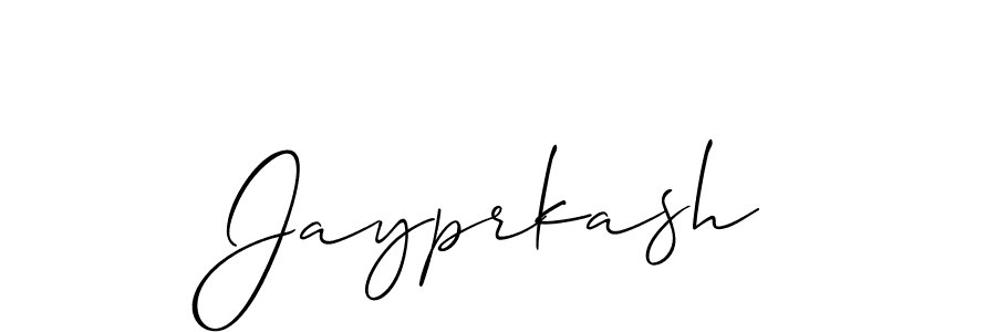 Also we have Jayprkash name is the best signature style. Create professional handwritten signature collection using Allison_Script autograph style. Jayprkash signature style 2 images and pictures png