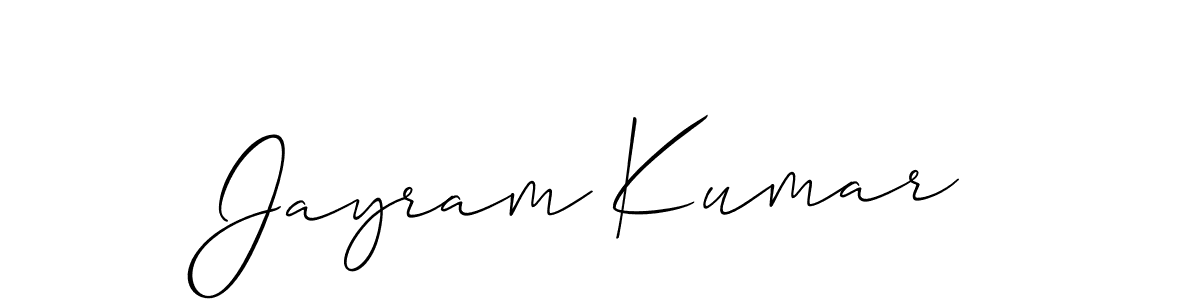 You can use this online signature creator to create a handwritten signature for the name Jayram Kumar. This is the best online autograph maker. Jayram Kumar signature style 2 images and pictures png