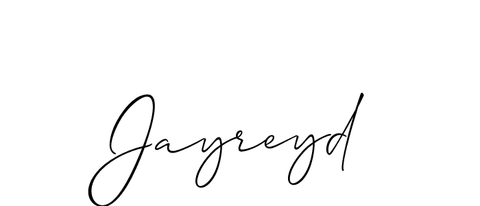 Once you've used our free online signature maker to create your best signature Allison_Script style, it's time to enjoy all of the benefits that Jayreyd name signing documents. Jayreyd signature style 2 images and pictures png