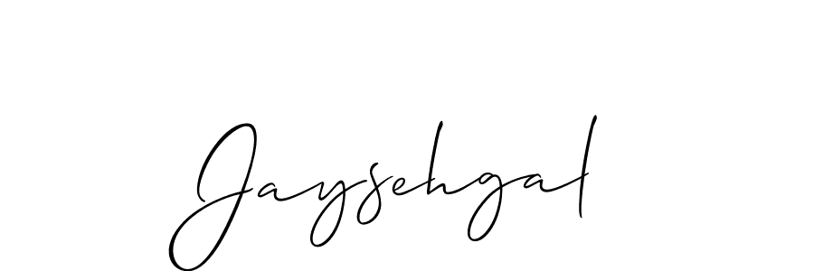 How to Draw Jaysehgal signature style? Allison_Script is a latest design signature styles for name Jaysehgal. Jaysehgal signature style 2 images and pictures png