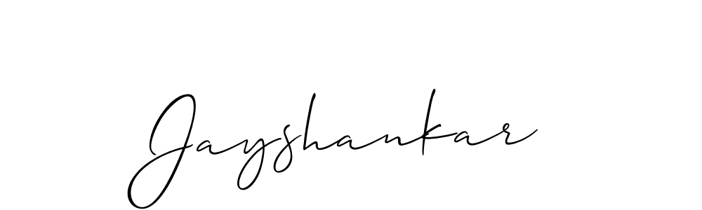 Allison_Script is a professional signature style that is perfect for those who want to add a touch of class to their signature. It is also a great choice for those who want to make their signature more unique. Get Jayshankar name to fancy signature for free. Jayshankar signature style 2 images and pictures png
