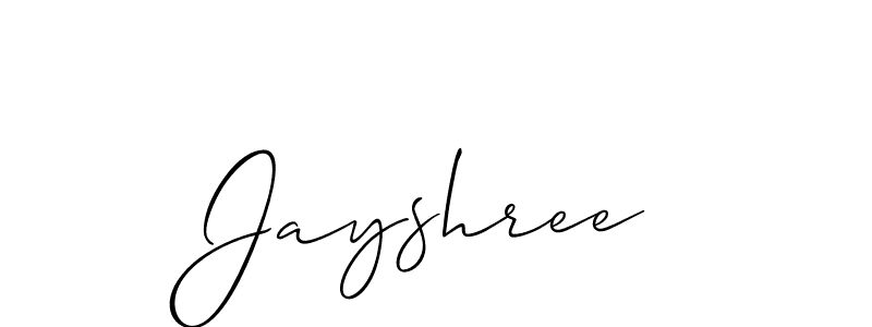 The best way (Allison_Script) to make a short signature is to pick only two or three words in your name. The name Jayshree include a total of six letters. For converting this name. Jayshree signature style 2 images and pictures png