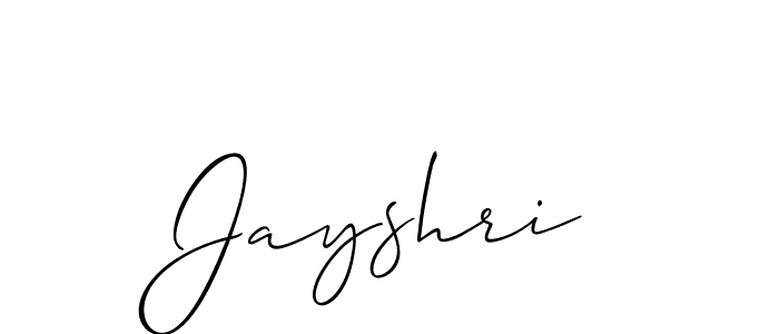 The best way (Allison_Script) to make a short signature is to pick only two or three words in your name. The name Jayshri include a total of six letters. For converting this name. Jayshri signature style 2 images and pictures png