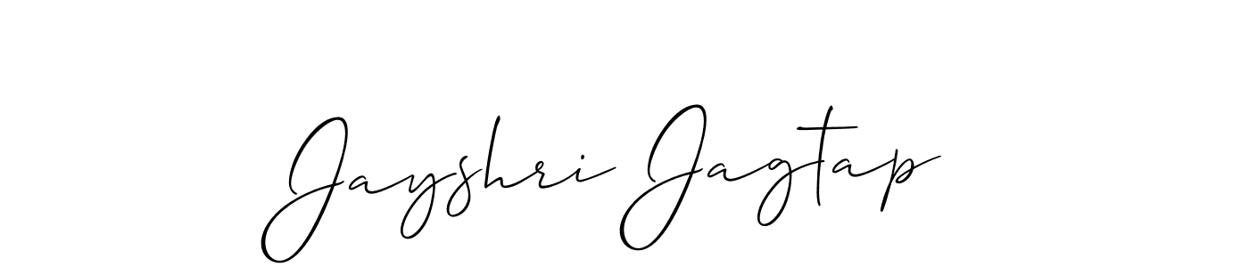 You can use this online signature creator to create a handwritten signature for the name Jayshri Jagtap. This is the best online autograph maker. Jayshri Jagtap signature style 2 images and pictures png