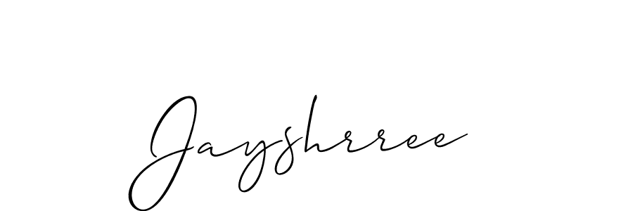 Once you've used our free online signature maker to create your best signature Allison_Script style, it's time to enjoy all of the benefits that Jayshrree name signing documents. Jayshrree signature style 2 images and pictures png