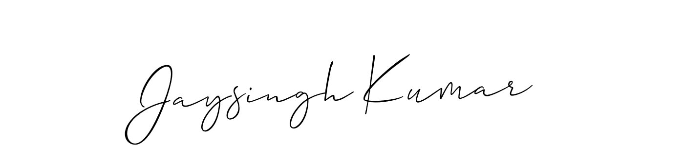 This is the best signature style for the Jaysingh Kumar name. Also you like these signature font (Allison_Script). Mix name signature. Jaysingh Kumar signature style 2 images and pictures png