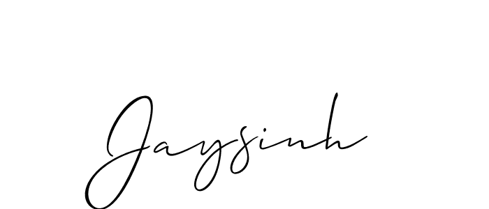 Jaysinh stylish signature style. Best Handwritten Sign (Allison_Script) for my name. Handwritten Signature Collection Ideas for my name Jaysinh. Jaysinh signature style 2 images and pictures png