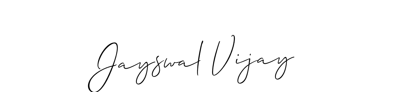 You can use this online signature creator to create a handwritten signature for the name Jayswal Vijay. This is the best online autograph maker. Jayswal Vijay signature style 2 images and pictures png