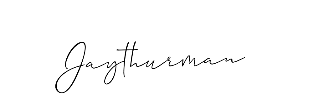How to Draw Jaythurman signature style? Allison_Script is a latest design signature styles for name Jaythurman. Jaythurman signature style 2 images and pictures png