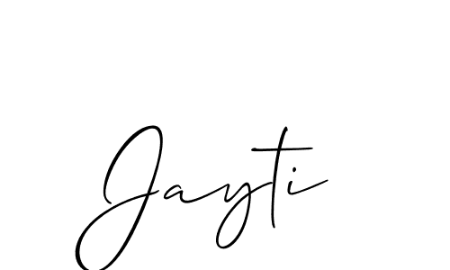 Similarly Allison_Script is the best handwritten signature design. Signature creator online .You can use it as an online autograph creator for name Jayti. Jayti signature style 2 images and pictures png