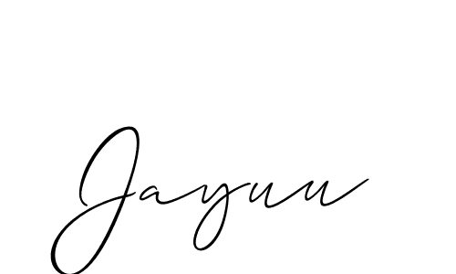 Once you've used our free online signature maker to create your best signature Allison_Script style, it's time to enjoy all of the benefits that Jayuu name signing documents. Jayuu signature style 2 images and pictures png