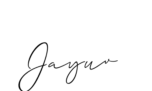 Best and Professional Signature Style for Jayuv. Allison_Script Best Signature Style Collection. Jayuv signature style 2 images and pictures png