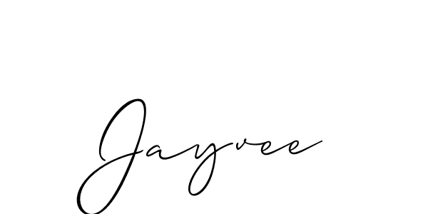 Best and Professional Signature Style for Jayvee. Allison_Script Best Signature Style Collection. Jayvee signature style 2 images and pictures png