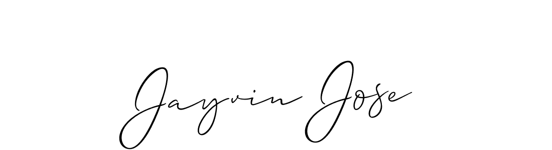 You can use this online signature creator to create a handwritten signature for the name Jayvin Jose. This is the best online autograph maker. Jayvin Jose signature style 2 images and pictures png