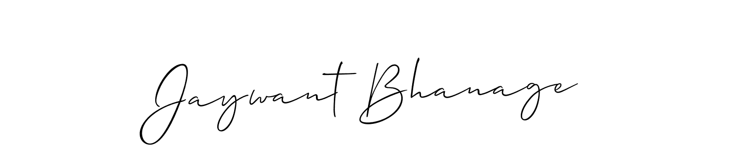 Make a beautiful signature design for name Jaywant Bhanage. Use this online signature maker to create a handwritten signature for free. Jaywant Bhanage signature style 2 images and pictures png