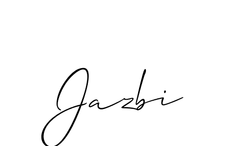 Similarly Allison_Script is the best handwritten signature design. Signature creator online .You can use it as an online autograph creator for name Jazbi. Jazbi signature style 2 images and pictures png